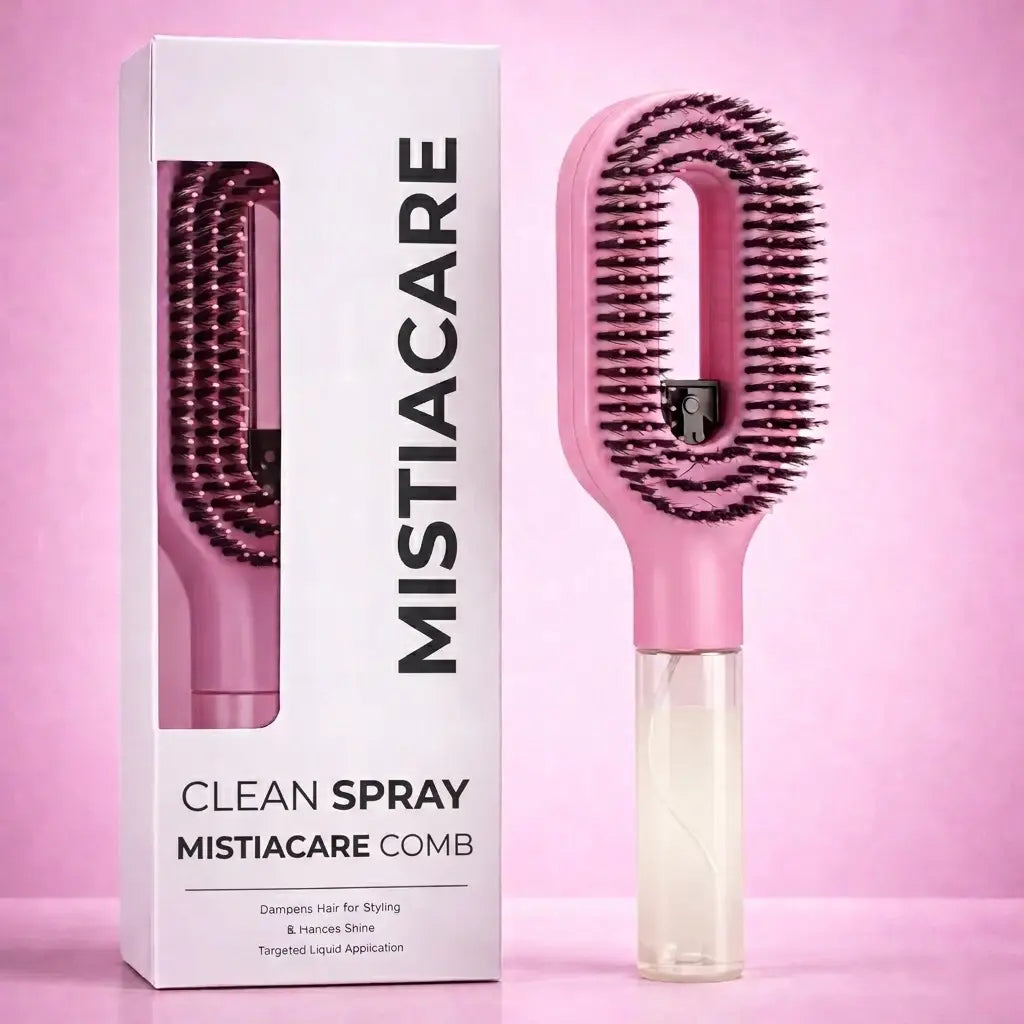 MistiaCare Brush™ | Cepillo Spray Antifrizz Premium