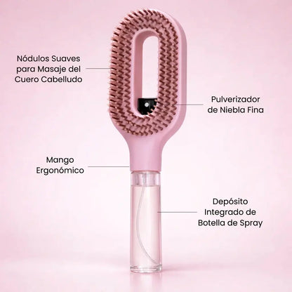 MistiaCare Brush™ | Cepillo Spray Antifrizz Premium